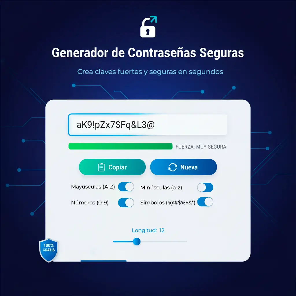 Generador de contraseñas seguras
