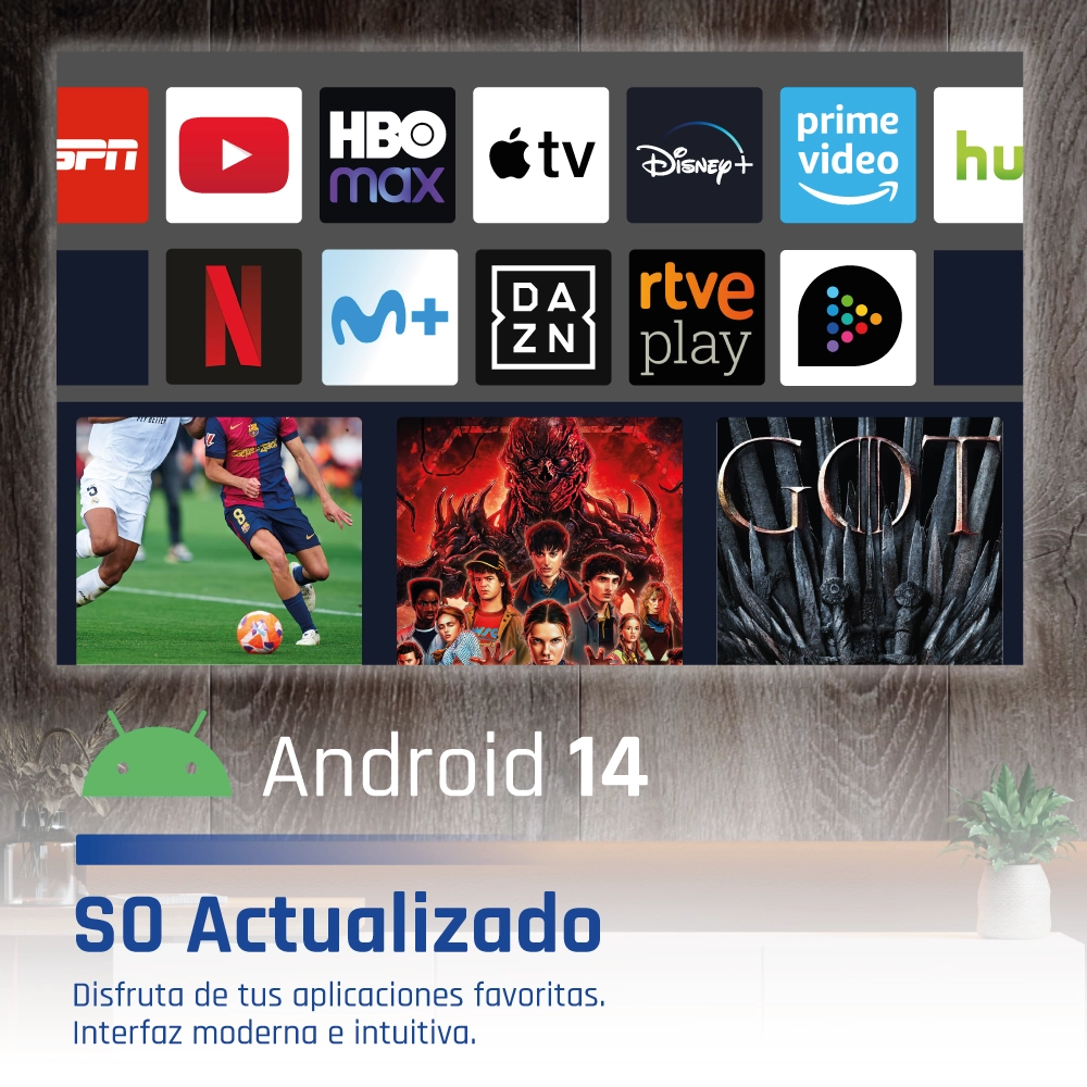 iggual Proyector MP1080p Pro 800ANSI Android - Imagen 7