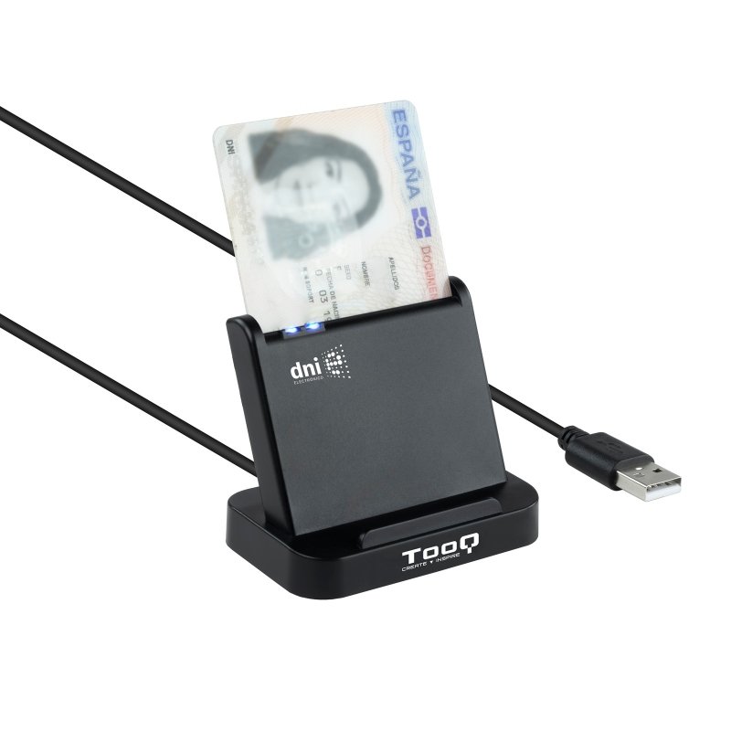 Tooq Lector de tarjetas DNIE VISION USB 2.0 - Imagen 2