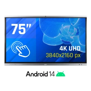 iggual Pantalla interactiva 4K ORCHID 75 Webcam